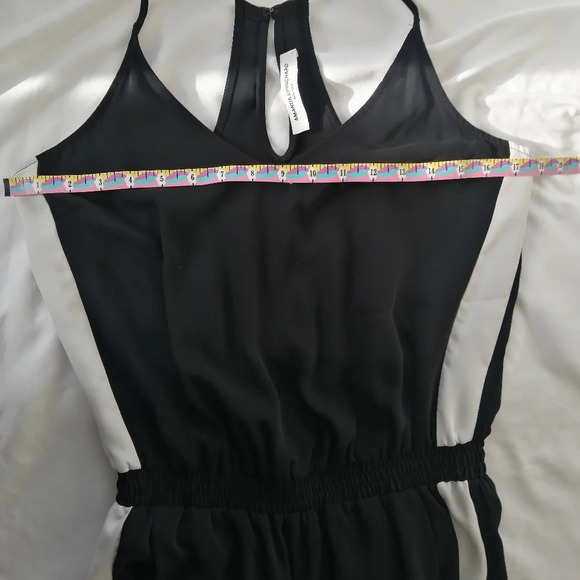 Amanda Uprichard Track Jumpsuit with Contrast Piping and Side Slits Small - Picture 13 of 16
